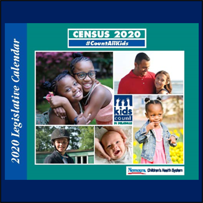 2020 Legislative Calendar Cover