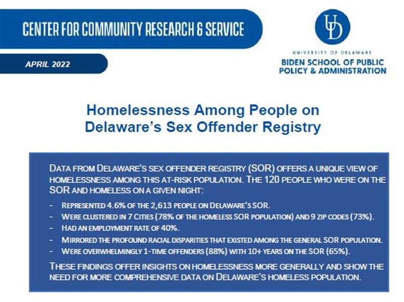 Picture of Homeless SOR Brief