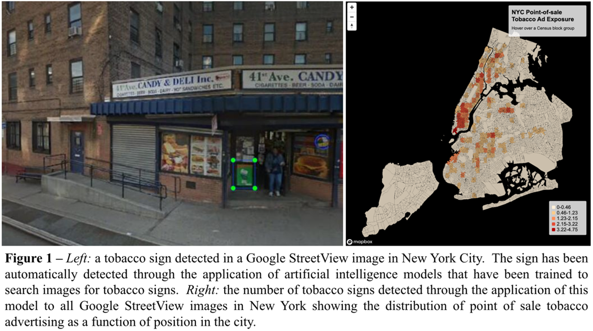 Picture of street-level image data, New York City