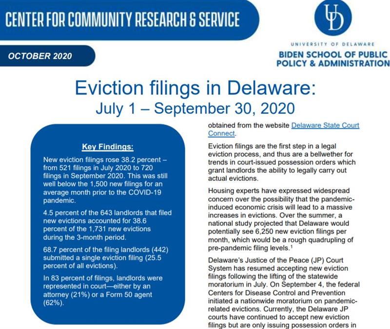 Picture of the New Eviction Brief