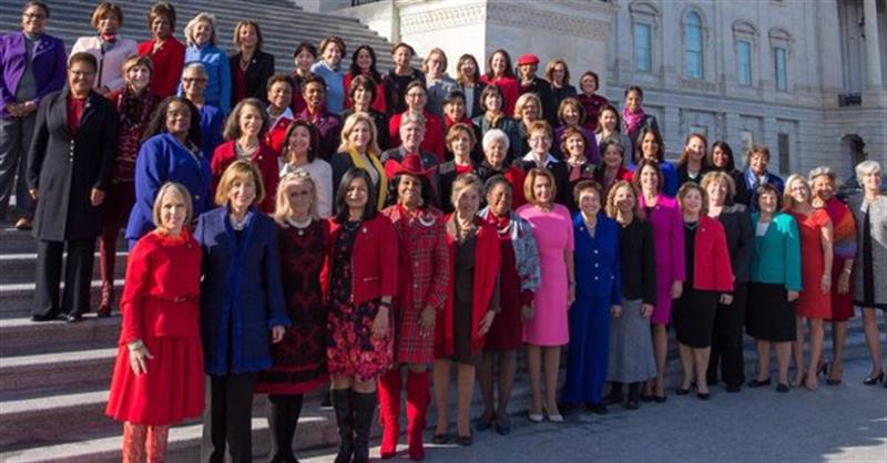 Number of women in the U.S. House of Representatives could rise from 84 to 100.