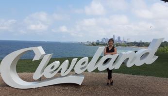 Cleveland sign and Cara Casse