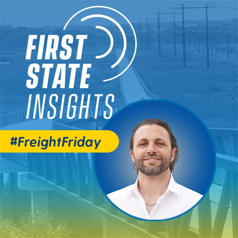 Portrait of Andy Molanes on the First State Insights Podcast cover