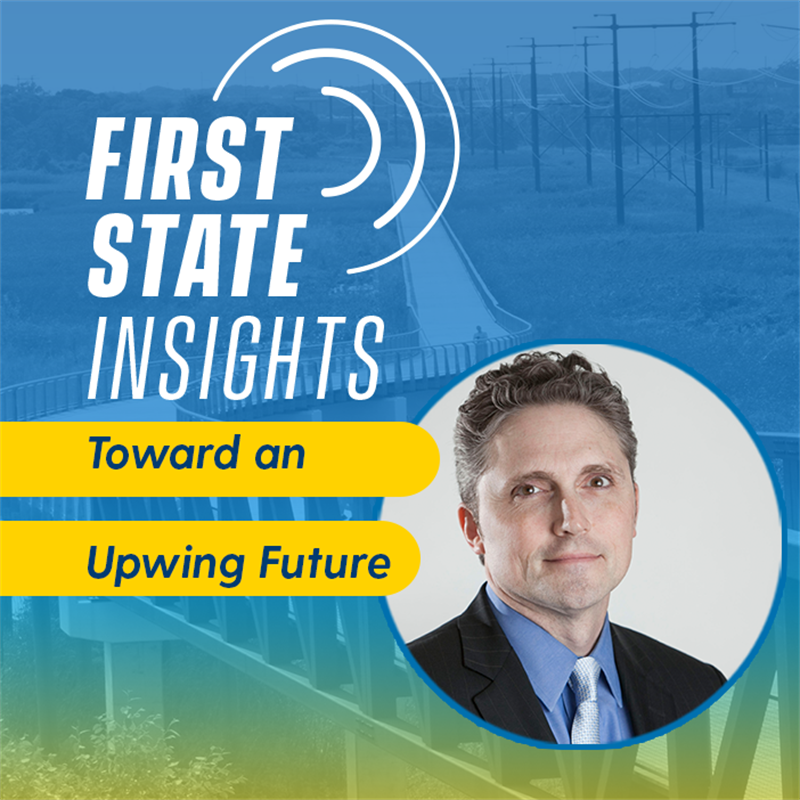 Image of James Pethokoukis featured on First State Insights logo
