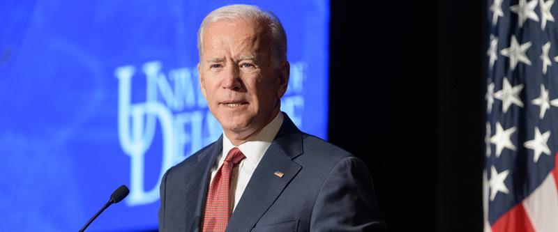 Vice President Biden delivers opening remarks at the Biden Challenge