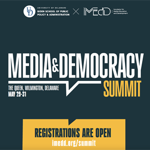 UD Announces Inaugural Media & Democracy Summit